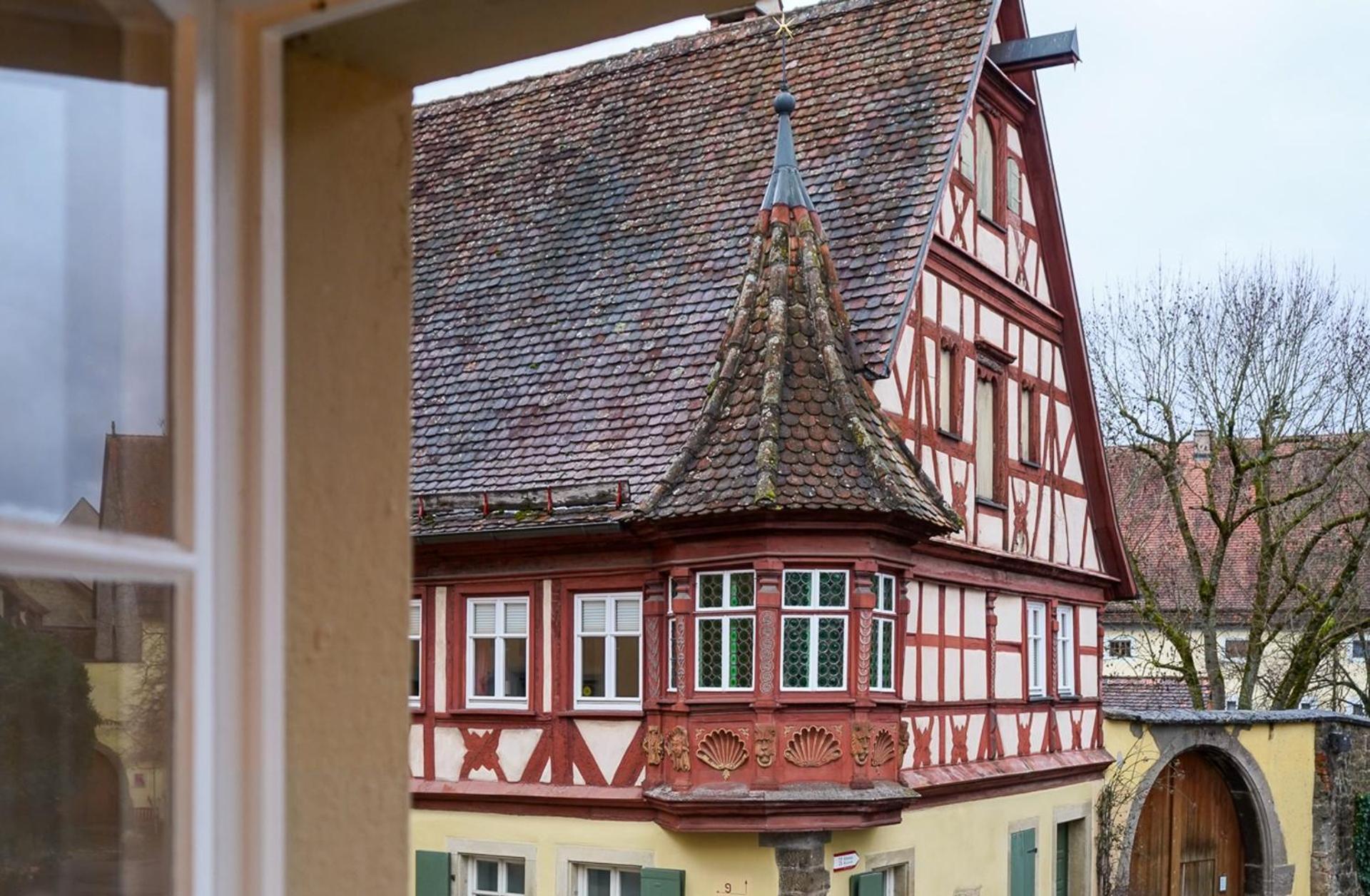 Gaestehaus Edelzimmer Rothenburg ob der Tauber Bagian luar foto