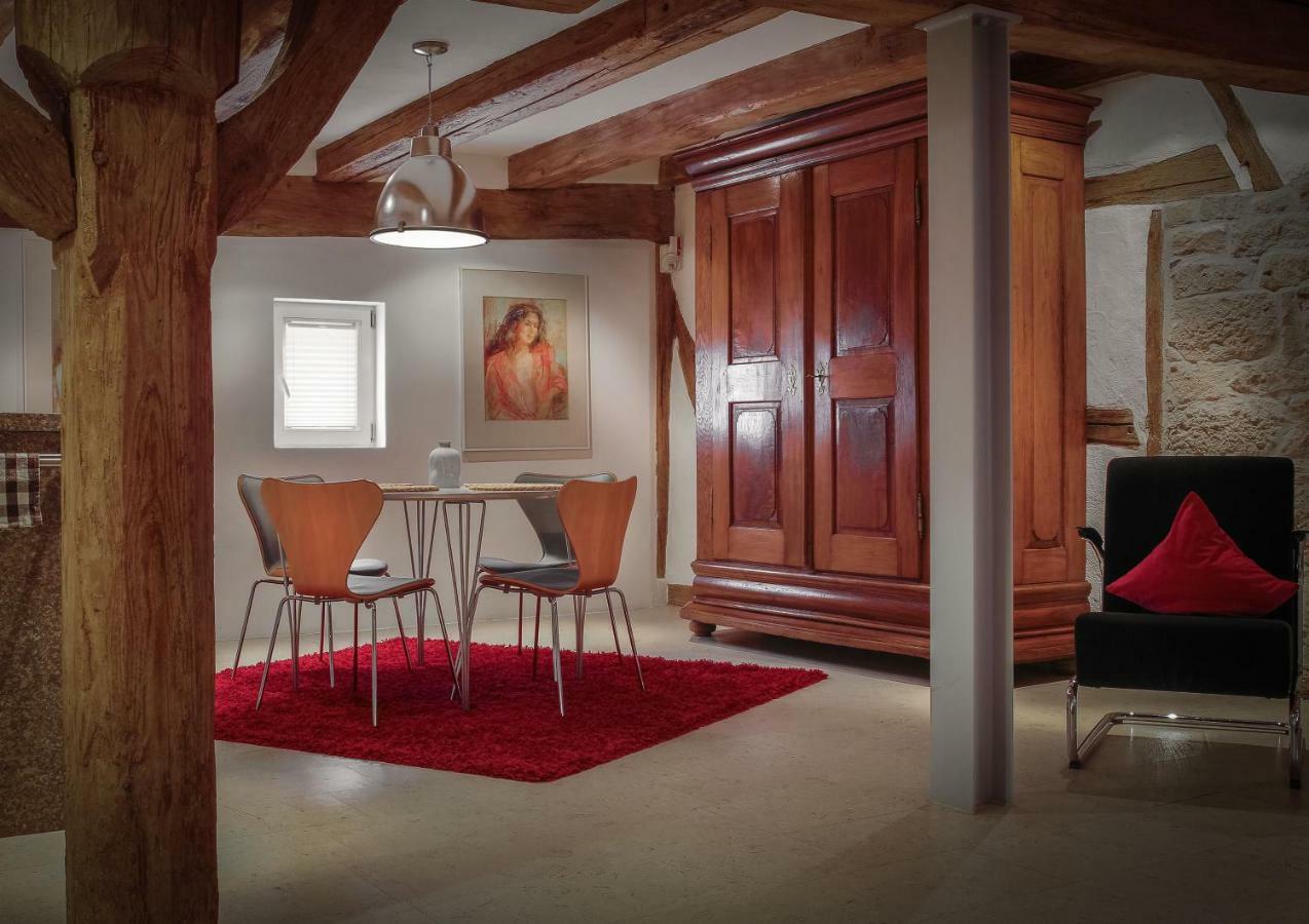 Gaestehaus Edelzimmer Rothenburg ob der Tauber Bagian luar foto