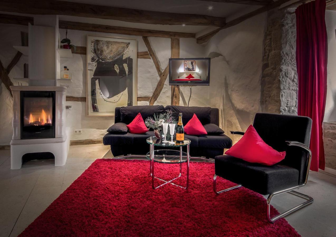 Gaestehaus Edelzimmer Rothenburg ob der Tauber Bagian luar foto